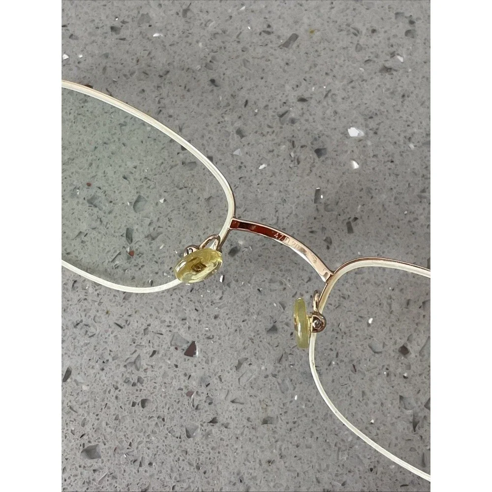 Vogue VO 3270 280 Eyeglasses Frames Only 47-20-135 Half rim gold Italy